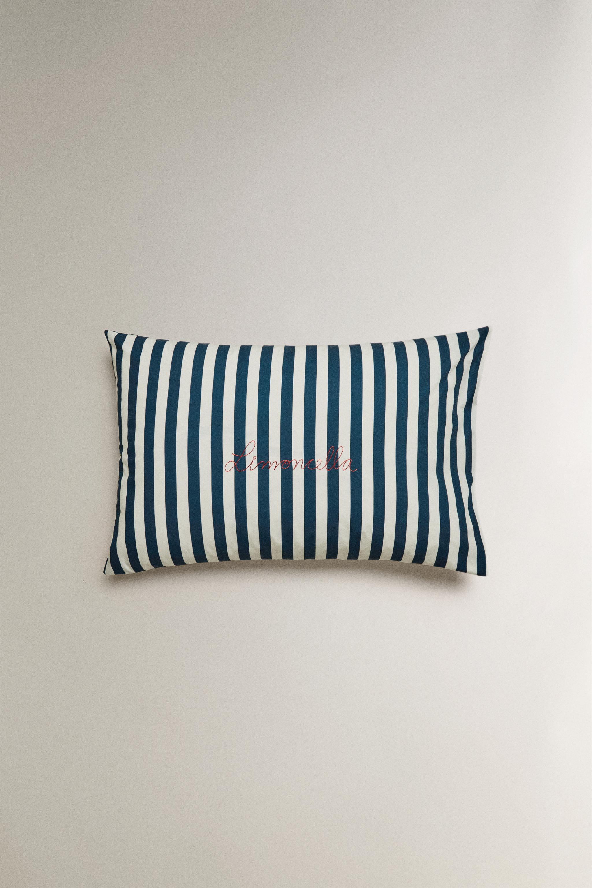 KIDS' STRIPED PILLOWCASE X THE ANIMALS OBSERVATORY